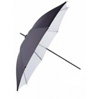 Falcon Eyes flitsparaplu UR-32WB wit/zwart 70 cm